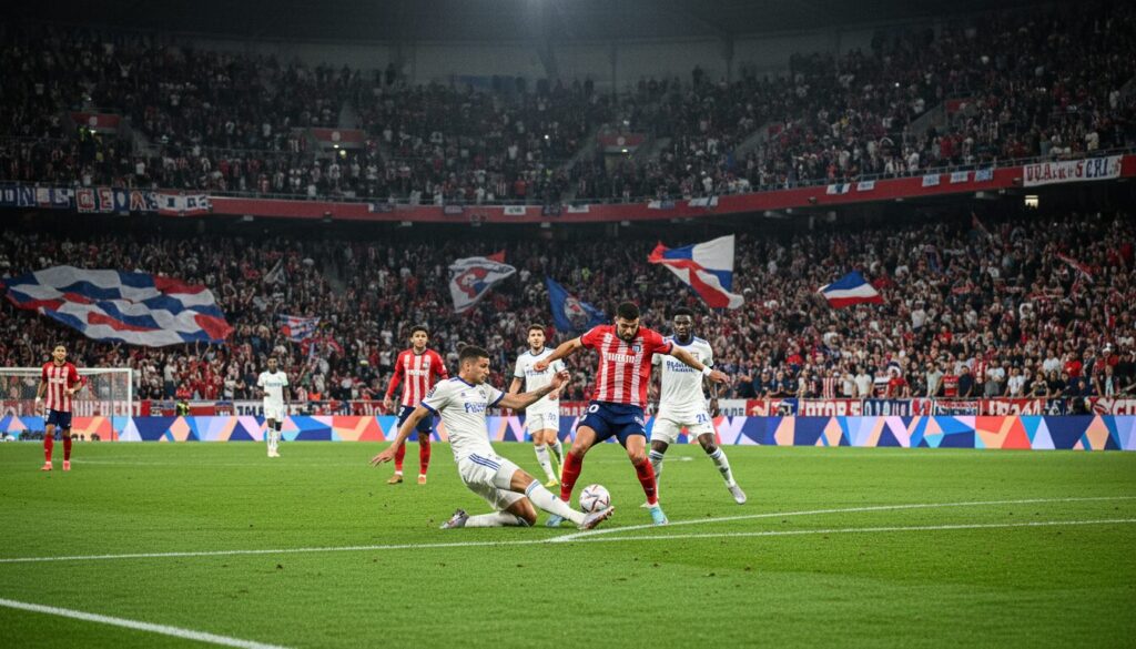 suivez en direct la confrontation intense entre lille et l'ol lors de la coupe de france 2025-2026. score, actions clés et ambiance live garantis.