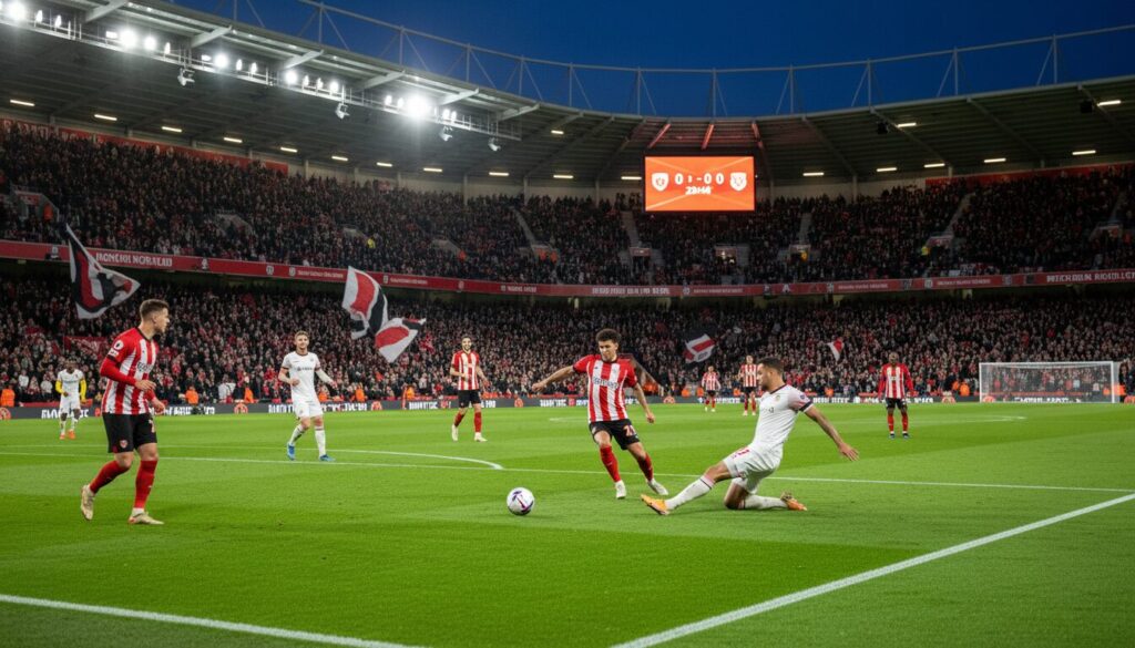 suivez en direct le match passionnant entre brentford et sunderland lors de la saison 2025-2026 de la premier league. ne manquez aucune action de ce choc incontournable !