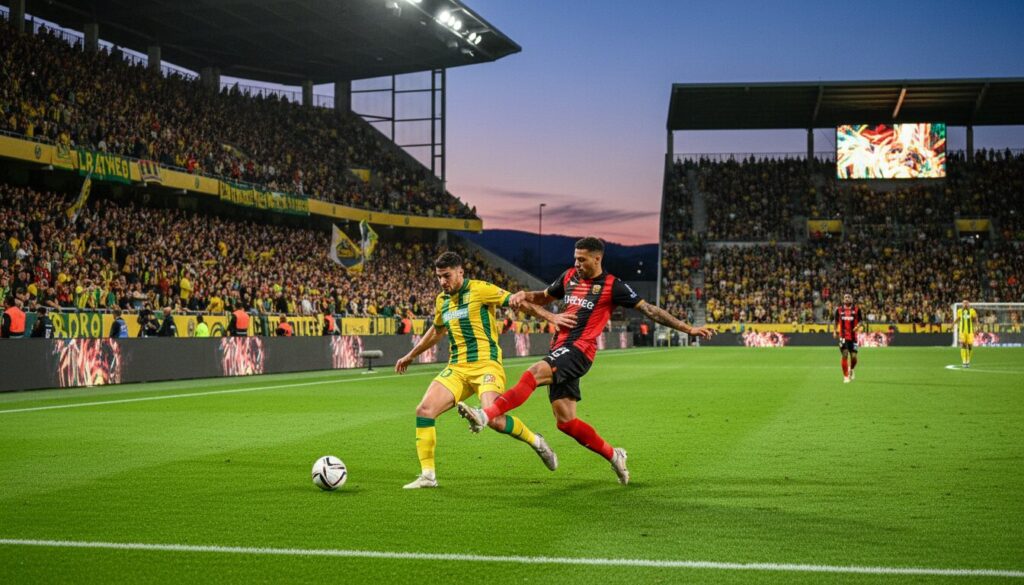 suivez en direct le match captivant nantes vs nice de la ligue 1 2025-2026 et ne manquez aucune action de ce choc incontournable du championnat français.