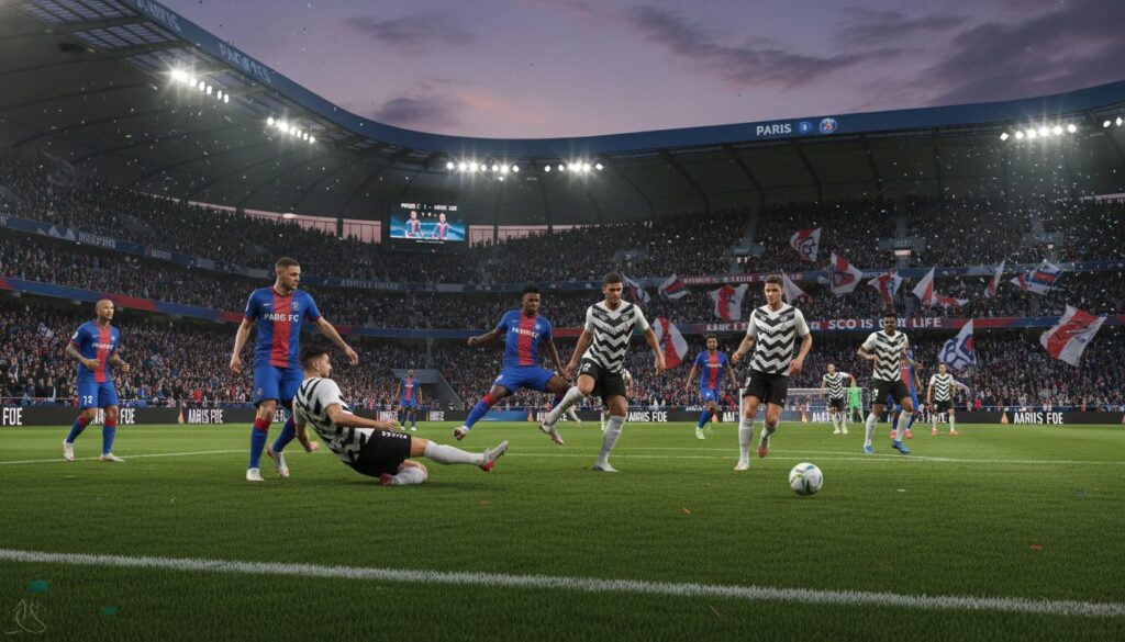 suivez en direct le match palpitant entre paris fc et angers pour la ligue 1 2025-2026 avec commentaires en temps réel, stats et analyses.