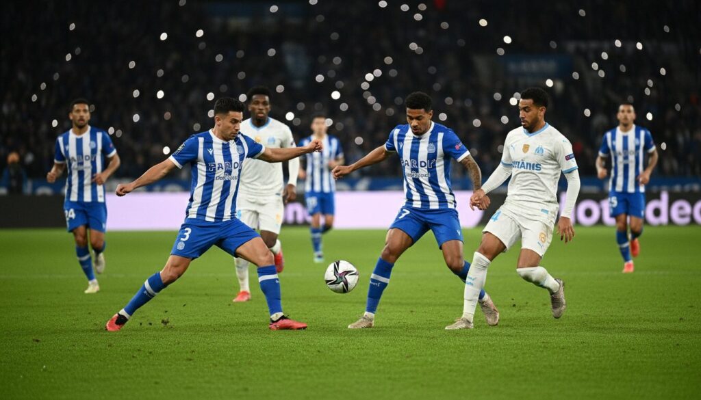 suivez en direct le match intense entre paris fc et marseille, un duel sans but avec un score final de 0-0. revivez les moments clés et les actions marquantes de cette rencontre épique.