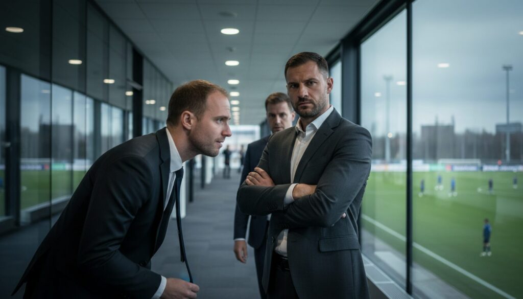 découvrez l'analyse de sebastian wolff depuis hambourg sur les tensions au sein du cabinet avec vuskovic et les performances décevantes sur le terrain.