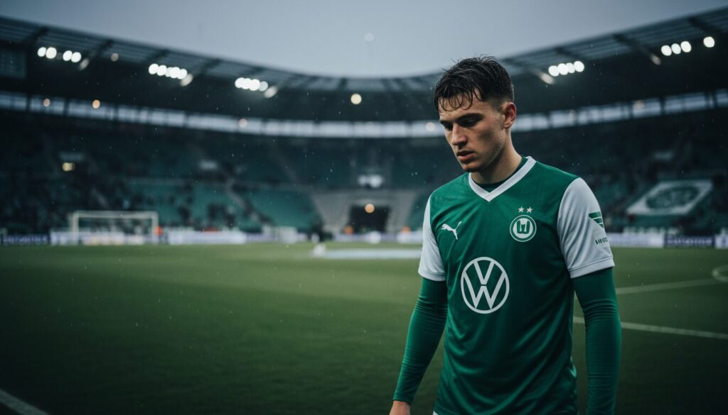 le transfert d'amoura vers benfica a échoué, suscitant des questions sur son avenir à wolfsburg. pourra-t-il rester dans son club actuel malgré les rumeurs de départ ?