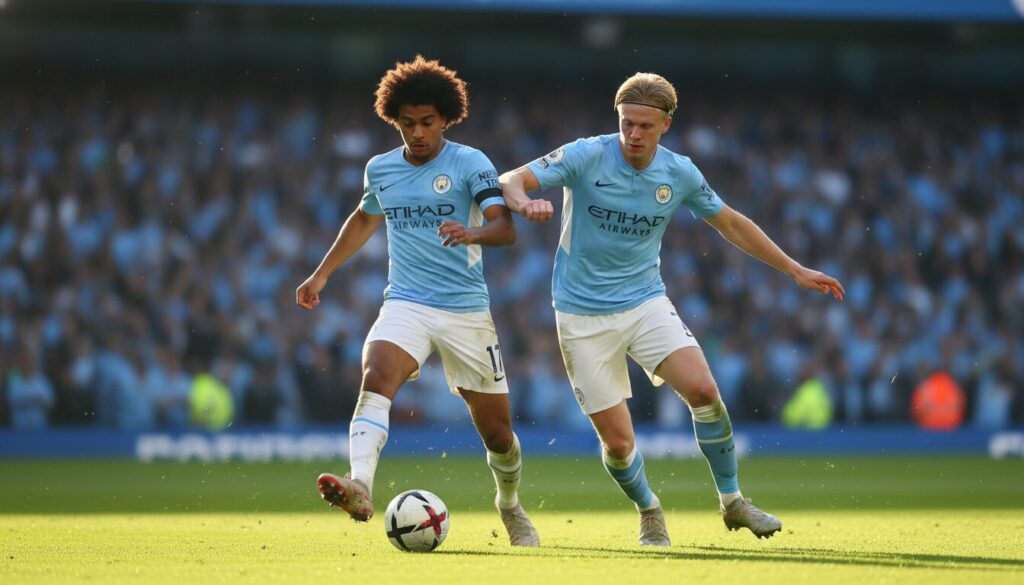 découvrez l'histoire captivante d'un duo exceptionnel qui s'épanouit en jouant ensemble pour manchester city, alliant talent et complicité sur le terrain.