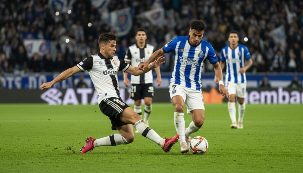 suivez en direct le match passionnant entre v. guimarães et fc porto. retrouvez les dernières actions, le score en temps réel et les meilleurs moments du jeu.