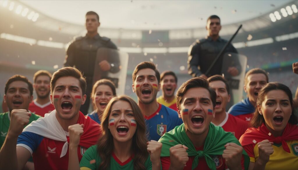 découvrez l'équilibre fragile entre la passion sportive et les enjeux du contrôle autoritaire dans la coupe du monde 2026 à travers cette vidéo captivante.