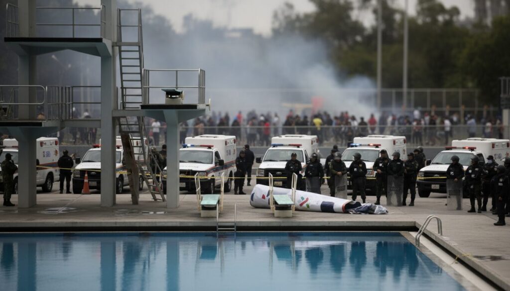 découvrez les raisons de l'annulation de l’étape mexicaine de la coupe du monde de plongeon, due aux violences locales impactant la sécurité des participants et des spectateurs.