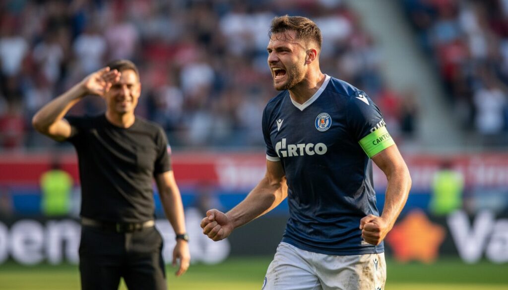 découvrez anton, un passionné de football dont la vie tourne entièrement autour du sport, salué par kovac pour son rôle de capitaine exemplaire en défense.