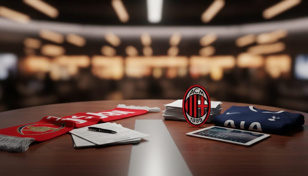 découvrez comment arsenal et tottenham rivalisent pour recruter christian pulisic et quelle est la stratégie secrète du milan ac dans ce dossier brûlant du mercato.