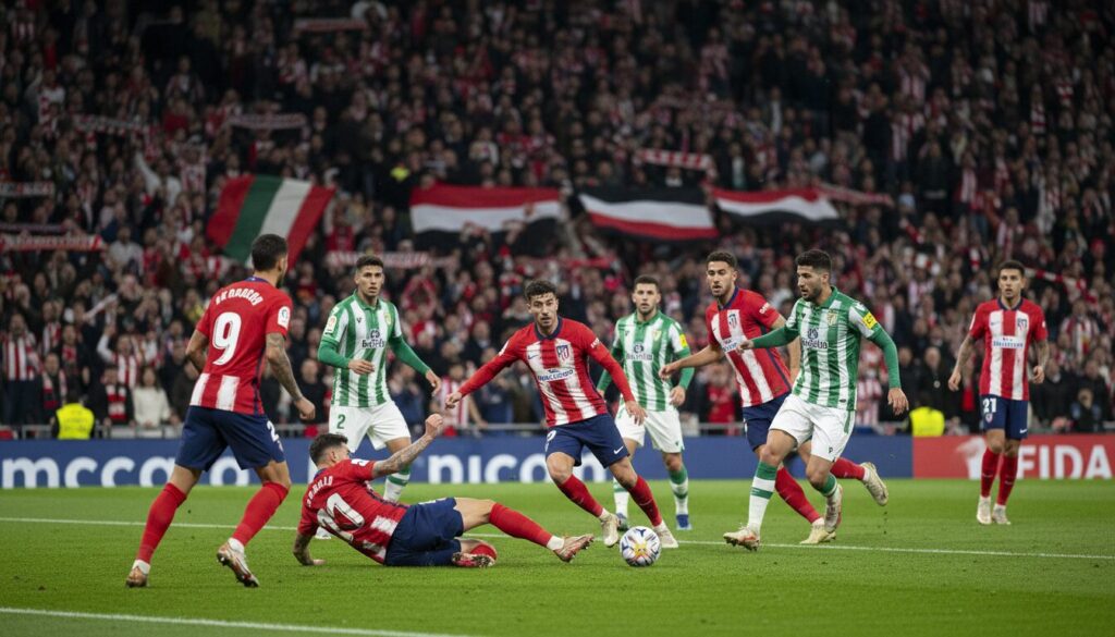 atlético et betis s'affrontent dans un match décisif marquant le début d'une nouvelle ère pour les deux équipes. ne manquez pas ce rendez-vous crucial du football espagnol.