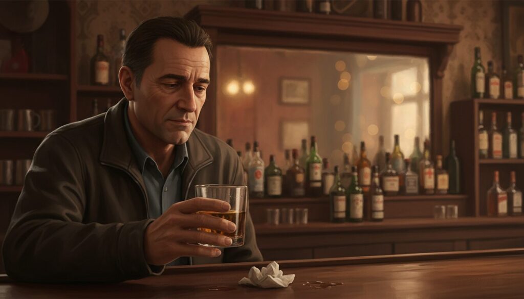 au red star, akli savoure son dernier verre en hommage, un moment chargé d'émotion et de souvenirs partagés.