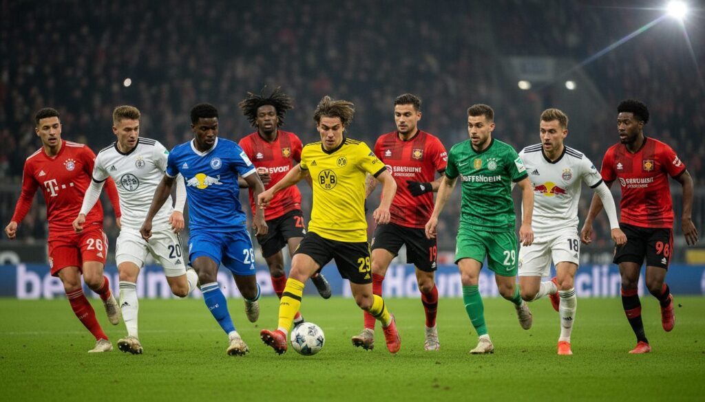 découvrez l'équipe-type exceptionnelle de la 21e journée de bundesliga, réunissant les meilleurs joueurs qui ont marqué cette phase du championnat.