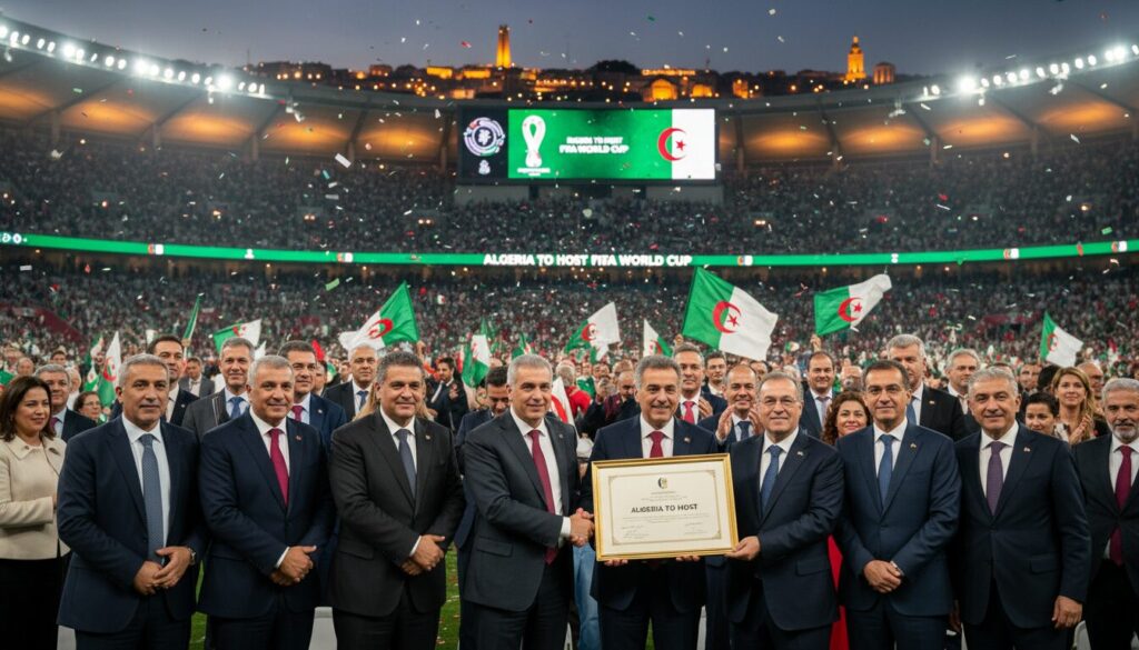 découvrez l'annonce officielle : l'algérie accueillera la coupe du monde, un événement sportif majeur qui promet passion et ferveur.