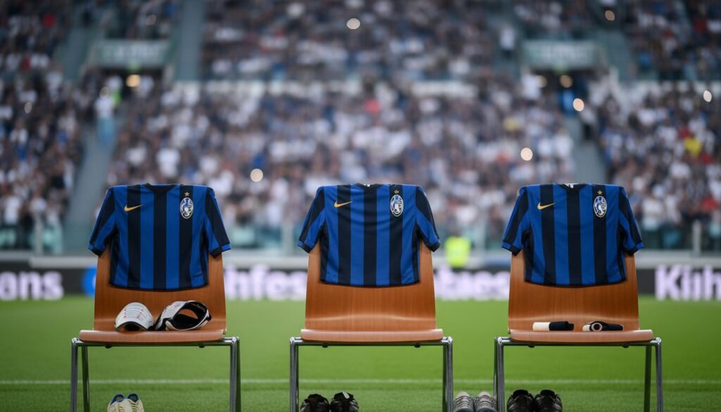 como privé de trois titulaires clés pour son déplacement à la juventus, un défi majeur pour le club dans ce match important.