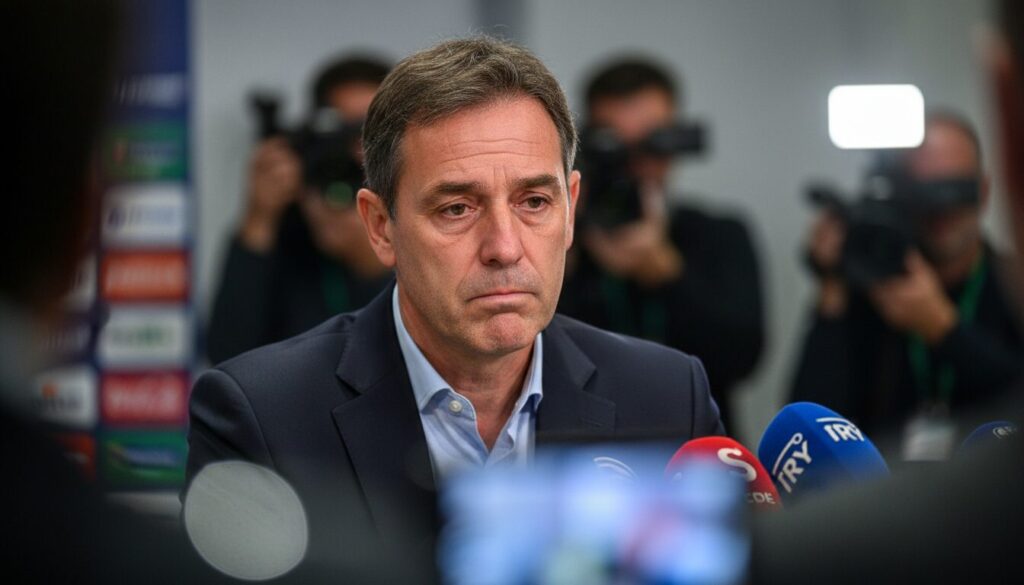 corberán présente ses excuses au nom de valence après les incidents survenus lors du derby, exprimant ses regrets et appelant à l'apaisement.