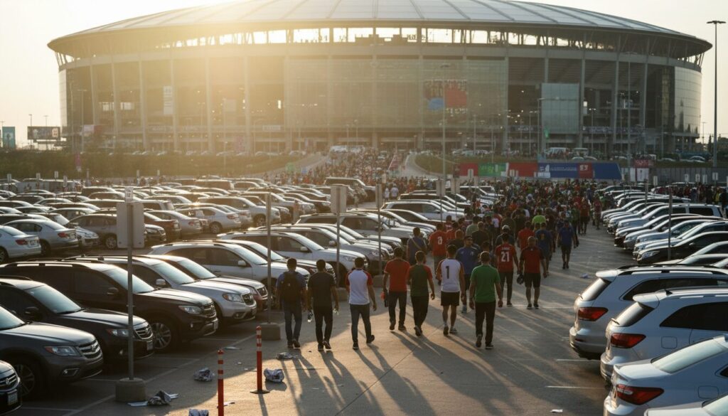 découvrez les tarifs exorbitants des parkings à 300 $ et la marche de 20 minutes lors de la coupe du monde 2026 aux usa, une inflation qui inquiète les visiteurs.
