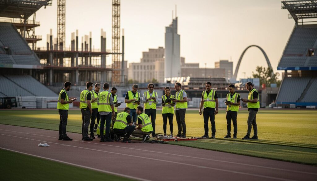 à quelques mois du lancement de la coupe du monde 2026, la fifa met en place une équipe spéciale pour préparer le terrain et assurer le succès de l'événement mondial.