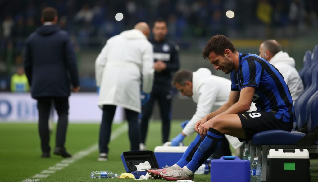 analyse détaillée de la blessure de calhanoglu à l'inter et les conséquences de son absence prolongée sur l'équipe.