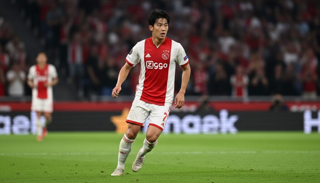 tomiyasu, longtemps freiné par les blessures, fait enfin ses débuts en eredivisie avec l'ajax, apportant un nouvel élan à l'équipe de football néerlandaise.