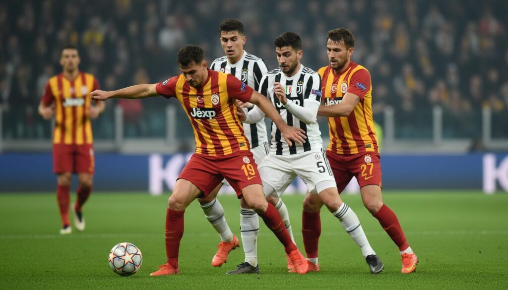 découvrez comment galatasaray intensifie la pression sur la juventus lors d'un match crucial de la ligue des champions, promettant un affrontement spectaculaire.