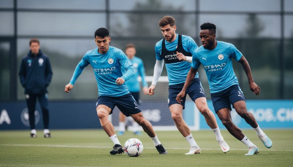 découvrez les dernières informations sur les blessures de khusanov, stones et doku à manchester city, ainsi que les dates prévues de retour de ces joueurs pour fulham.