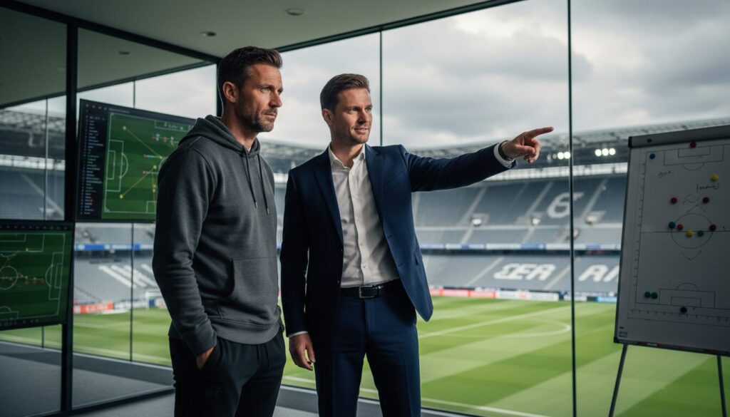 découvrez les propos de krösche sur une solution externe plus évidente pour le nouveau coach de sge, offrant un éclairage sur les choix stratégiques du club.