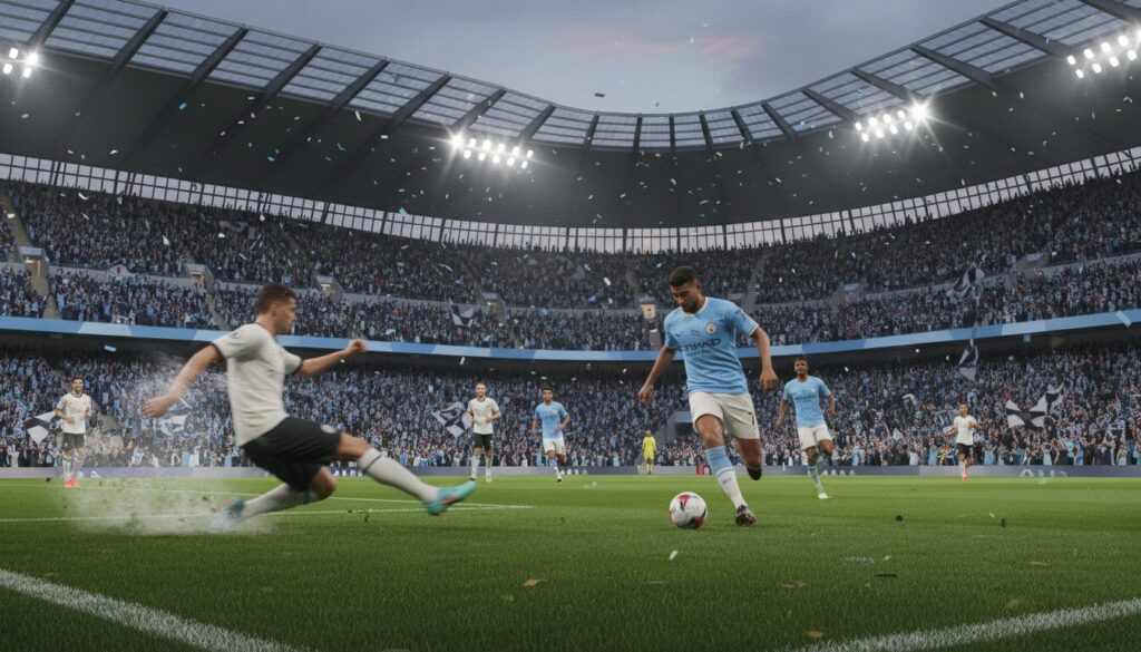 suivez en direct et en live le match passionnant manchester city vs fulham de la premier league 2025-2026. ne manquez rien de ce choc au sommet avec commentaires, actions clés et mises à jour en temps réel.