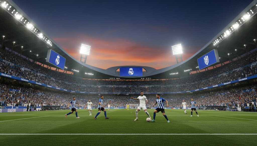 suivez en direct le match choc entre le real madrid et la real sociedad pour la liga 2025-2026. scores, actions clés et réactions en temps réel.