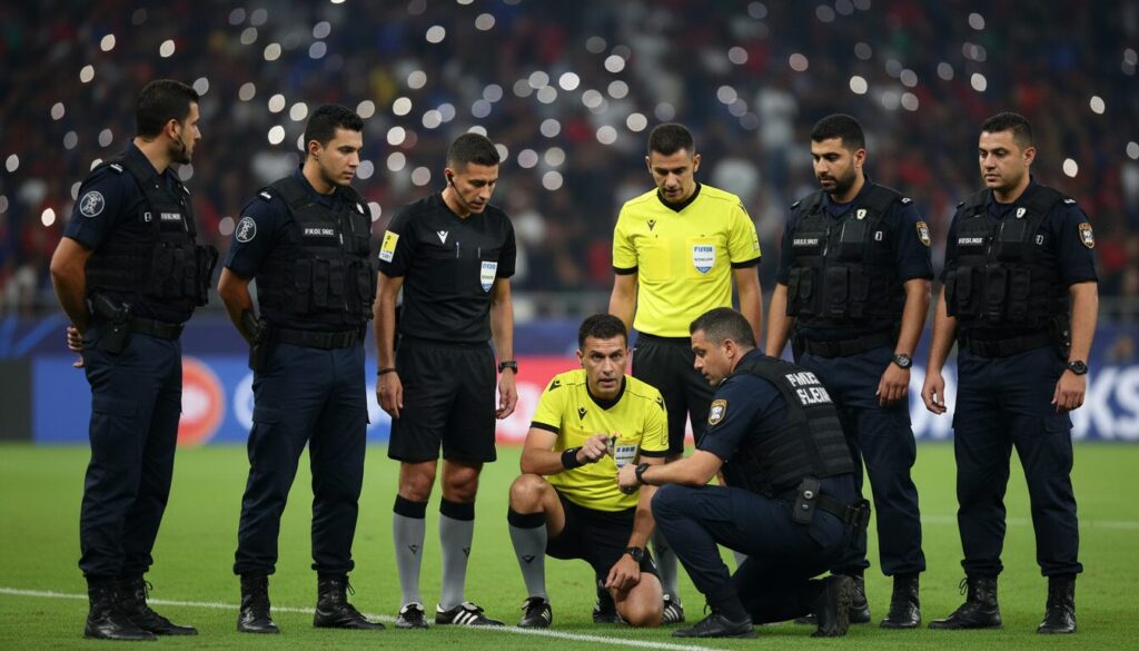 la caf ouvre une enquête officielle après les incidents survenus lors du match de ligue des champions africaine entre al ahly et l'as far, visant à garantir la sécurité et le fair-play.