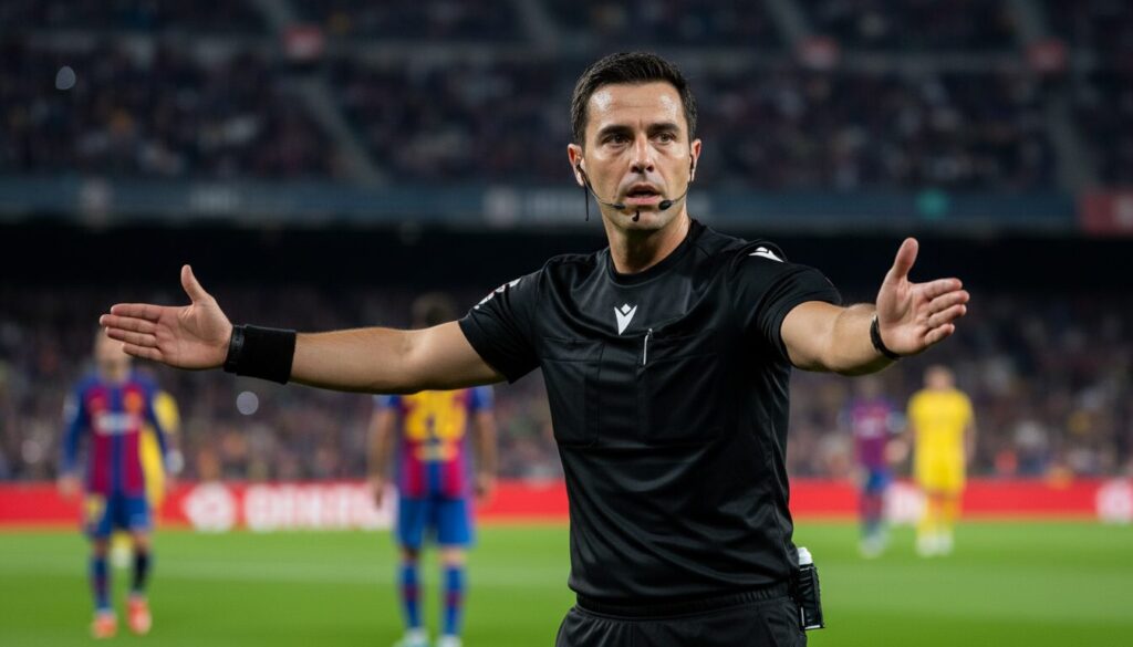 le cta confirme que l'intervention d'aarón escandell lors du match barça-oviedo était conforme aux règles et n'a commis aucune faute.