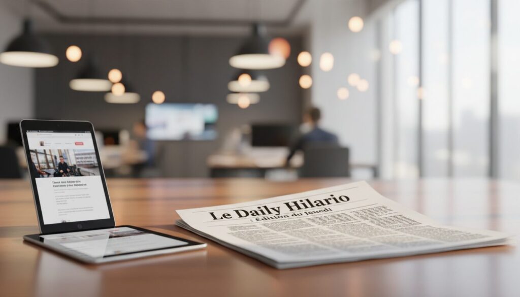 découvrez le daily hilario : édition du jeudi, votre rendez-vous quotidien pour les dernières actualités, analyses et événements marquants de la semaine.