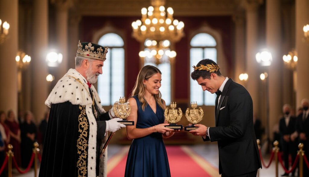 les rois récompensent aitana et lamine yamal avec deux prestigieux prix nationaux, soulignant leur talent exceptionnel et leur contribution remarquable.