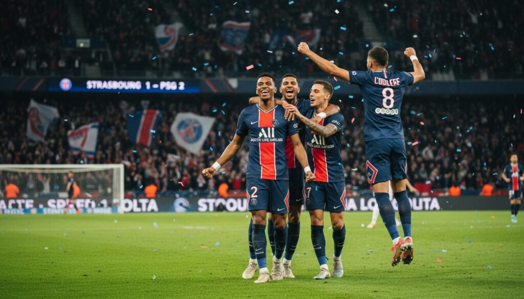 découvrez le résumé de la 20e journée de ligue 1 avec la victoire cruciale du psg face à strasbourg, un match décisif pour le championnat.