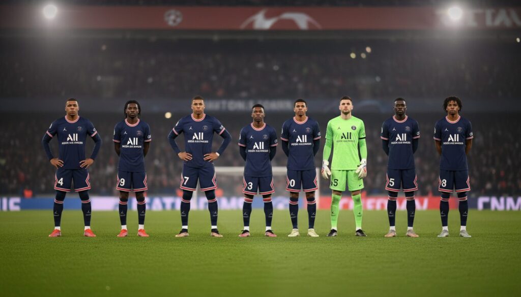 ligue des champions : analyse de la composition probable du psg pour le match décisif contre newcastle. découvrez les joueurs clés et les stratégies attendues.