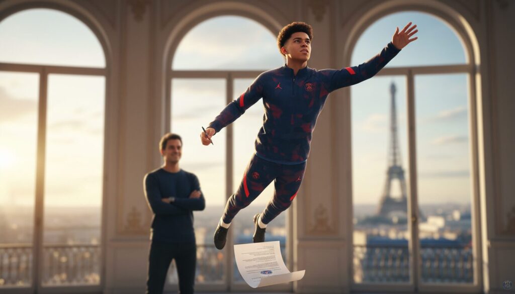 découvrez la révélation du psg sous la direction de luis enrique, dont la valeur impressionnante ne cesse de s'envoler rapidement !