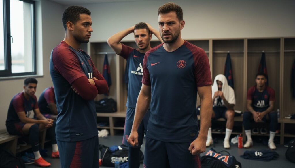 découvrez pourquoi les tensions continuent de régner dans le vestiaire du psg et quelles conséquences cela pourrait avoir sur l'équipe.