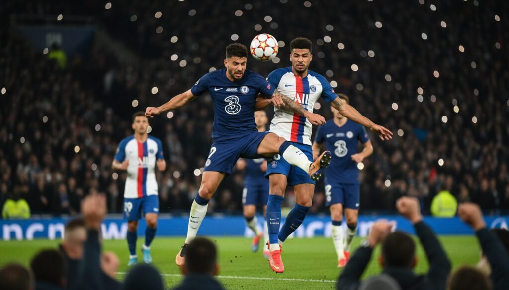 découvrez le choc historique entre le psg et chelsea, une rencontre marquée par des souvenirs intenses et une soif de revanche avant la ligue des champions.