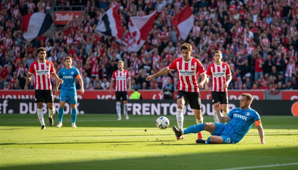 découvrez comment le psv a profité des erreurs de feyenoord pour creuser un écart de 17 points en tête de l'eredivisie, consolidant ainsi sa domination dans le championnat néerlandais.
