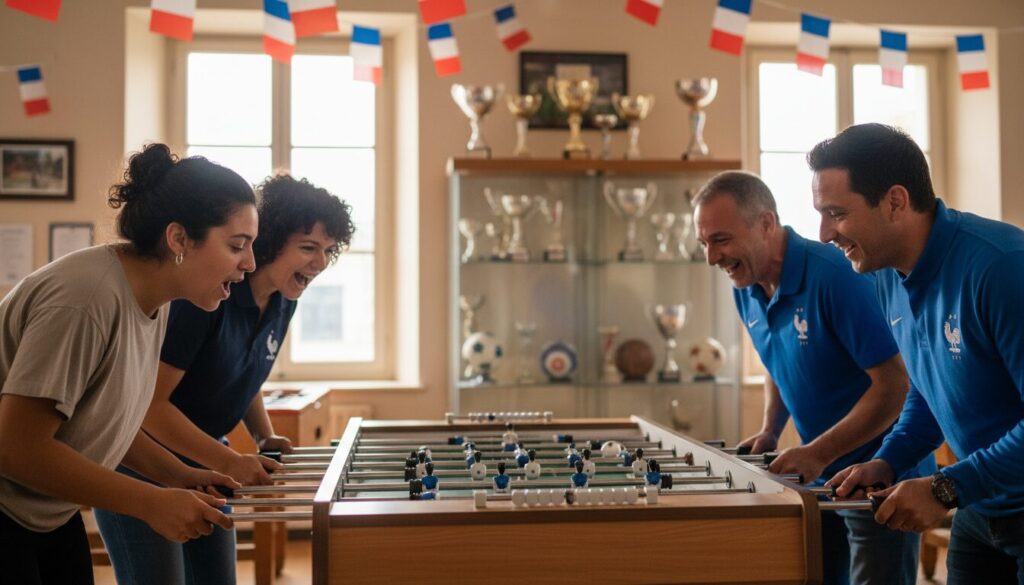 à prignac en gironde, le football de table reprend avec enthousiasme, offrant un avant-goût passionnant avant la coupe du monde 2026 en france.