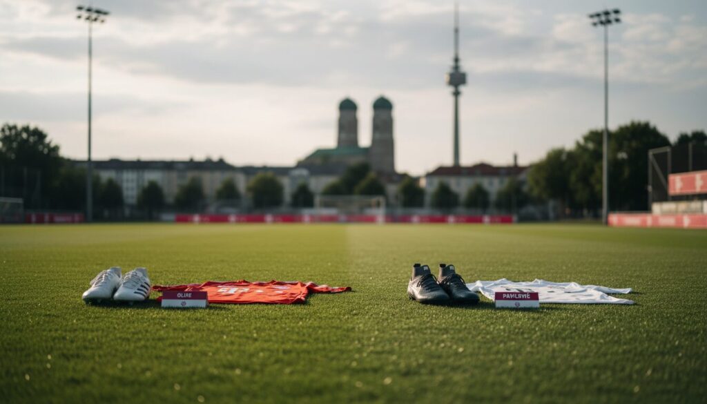 découvrez le rapport d'entraînement détaillé du bayern munich avec les absences notables de michael olise et aleksandar pavlović, et leurs impacts sur l'équipe.