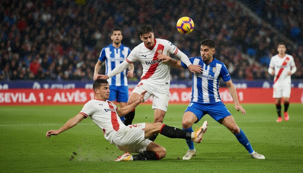 découvrez le résumé du match intense entre sevilla et alavés, qui se sont quittés dos à dos dans une rencontre chaotique pleine de rebondissements.