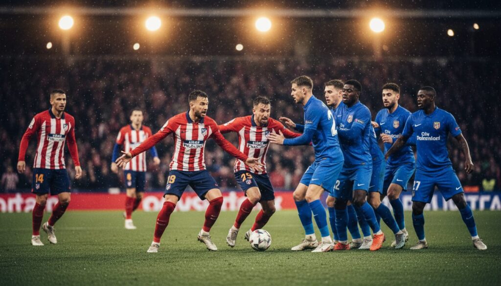 simeone analyse les difficultés de son équipe face aux défenses regroupées, soulignant un défi persistant qui impacte leurs performances.