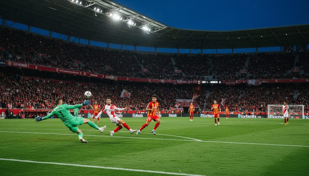 suivez en direct la rencontre passionnante entre lens et monaco pour la saison 2025-2026 de la ligue 1. ne manquez rien de cette confrontation explosive !