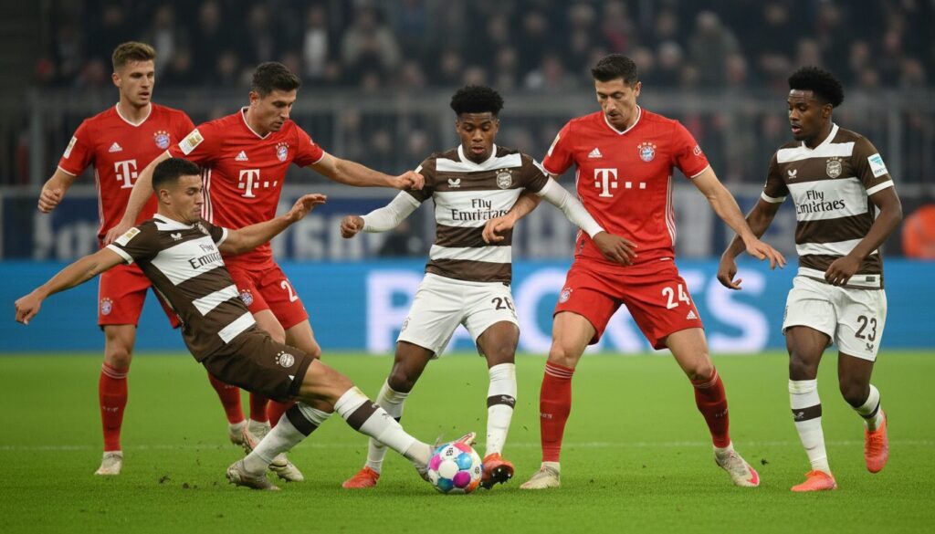 découvrez l'équipe type du 21e jour de kicker mettant en vedette le trio du bayern et st. pauli, avec la surprise de quatre novices intégrés parmi les meilleurs joueurs.