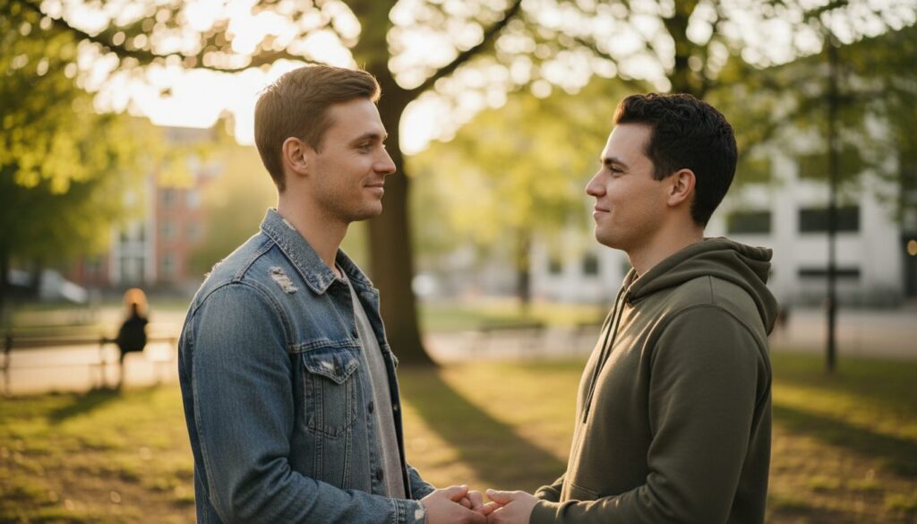 trois mois après l'incident, aron dönnum et simon ebonog renouent le dialogue dans un esprit de réconciliation et de compréhension mutuelle.