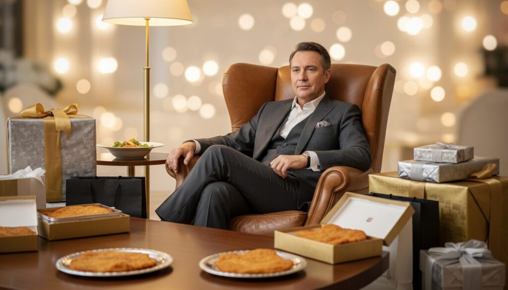 découvrez l'histoire surprenante d'un multimillionnaire qui reçoit fréquemment des schnitzels en cadeau mais ne les goûte jamais lui-même.