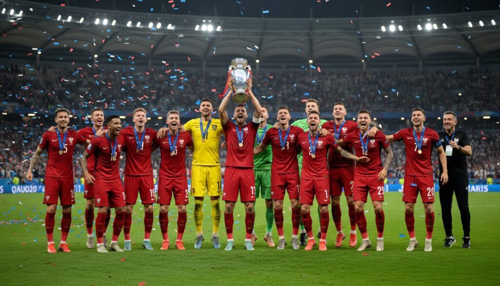 découvrez l'équipe emblématique qui a triomphé à l'euro, ses joueurs légendaires et leurs exploits mémorables.