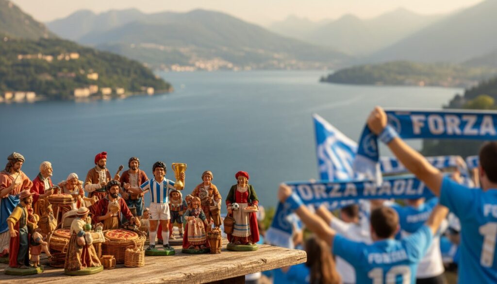 découvrez un voyage captivant à naples, explorant la beauté du lac de côme, l'art des figurines traditionnelles et l'effervescence passionnée du scudetto.