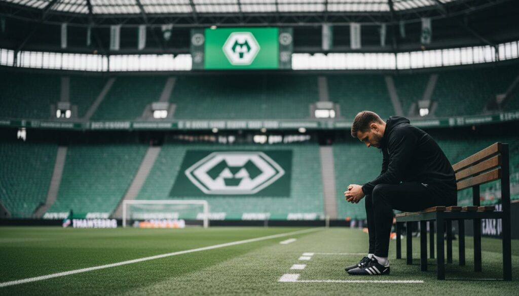 wolfsburg suspend amoura pour des raisons disciplinaires, impactant ainsi la composition de l'équipe.