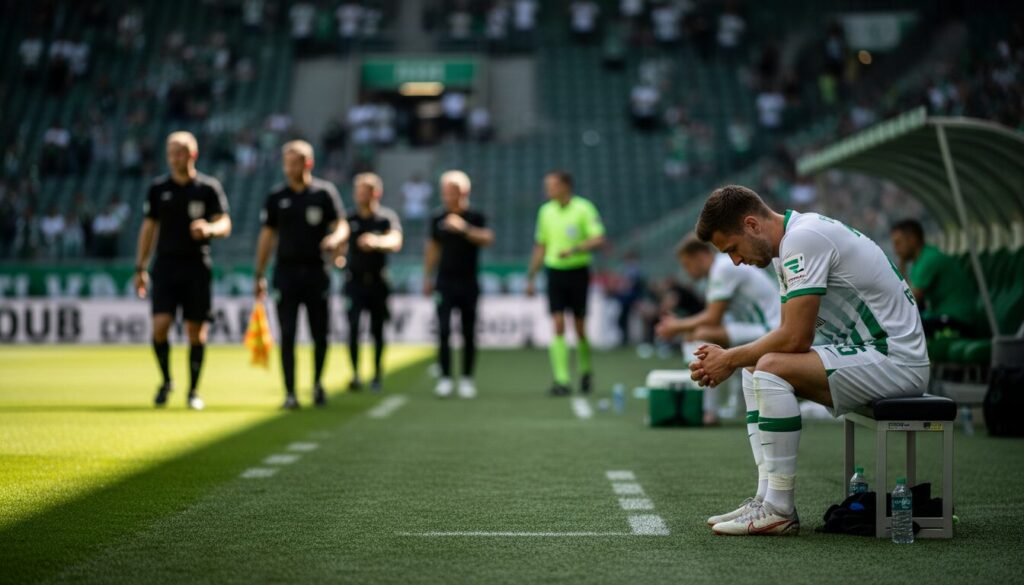 découvrez pourquoi wolfsburg a décidé de se passer d'amoura pour des raisons disciplinaires et l'impact de cette décision sur l'équipe.